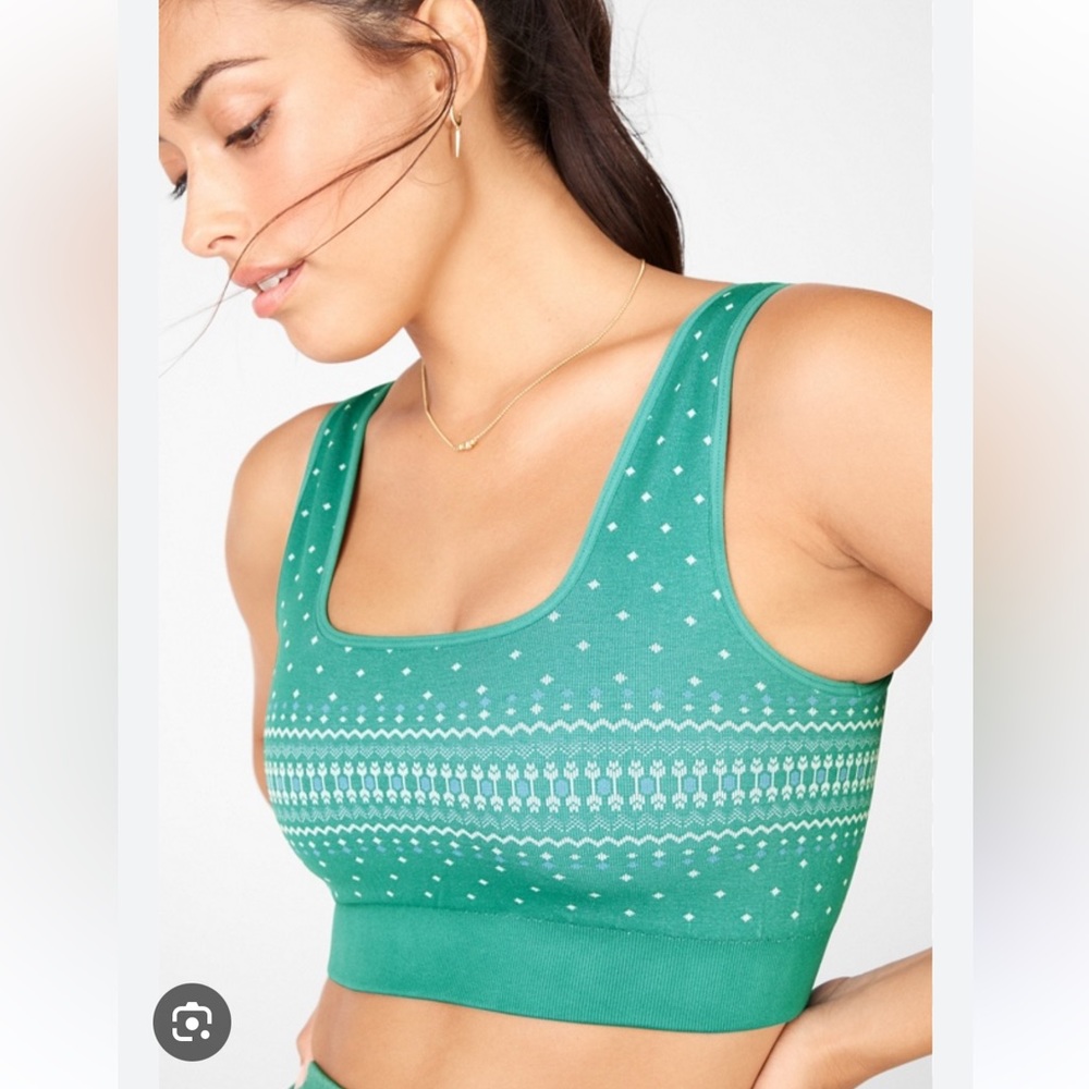 Fabletics | fair isle seamless bra